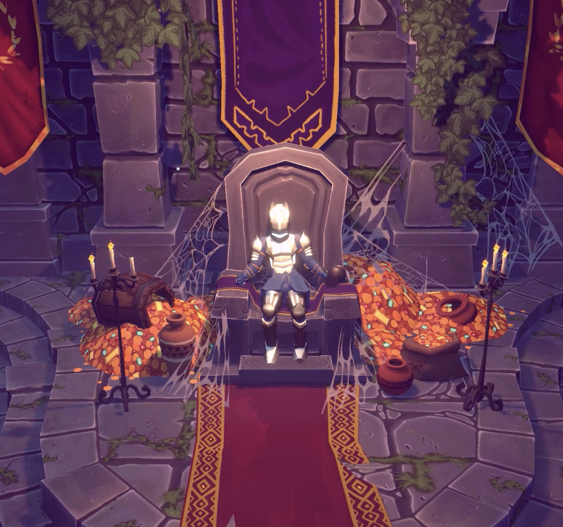 Modelo Knight vista 02 para corto animado